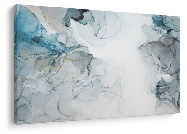 Obraz - Modrý mramor (90x60 cm)