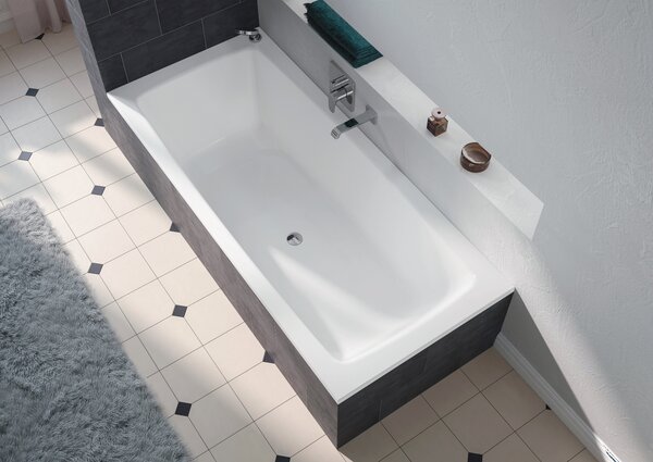 Kaldewei Cayono Duo - Vaňa na zabudovanie 1700x750 mm, alpská biela 272400010001