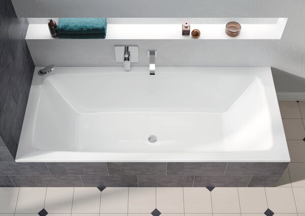 Kaldewei Cayono Duo - Vaňa na zabudovanie 1700x750 mm, alpská biela 272400010001