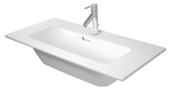 Duravit ME by Starck - Umývadlo do nábytku Compact 830x400 mm, biela 2342830000