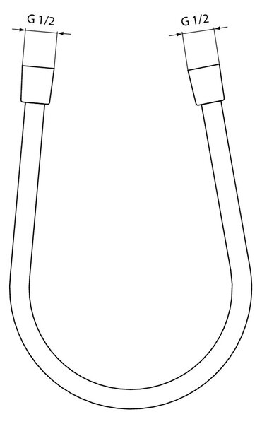 Ideal Standard - Sprchová hadica Idealﬂex 1750 mm, chróm A4109AA