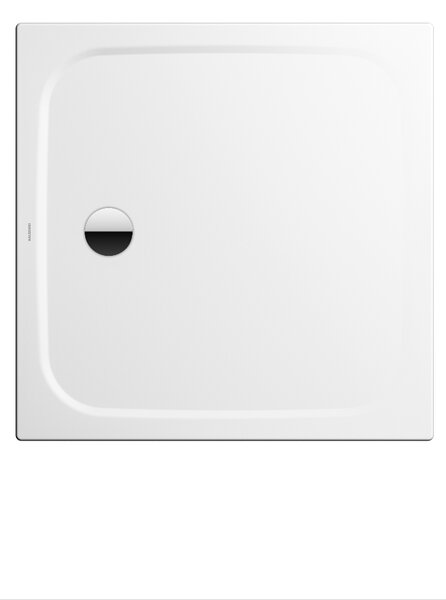 Kaldewei Cayonoplan - Sprchová vanička 1000x1000 mm, so zníženým polystyrénovým nosičom, alpská biela 361847980001