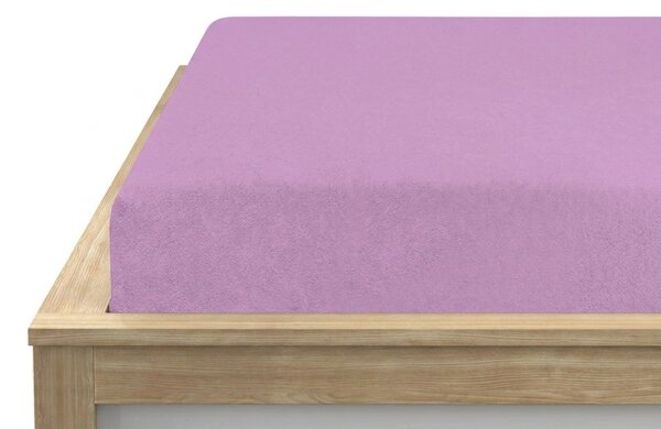 Froté plachta PREMIUM fialovoružová 160x200 cm