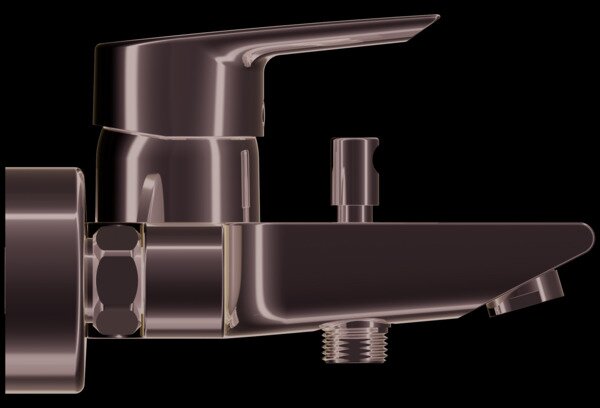 Ideal Standard Tesi - Vaňová batéria nástenná, chróm A6583AA