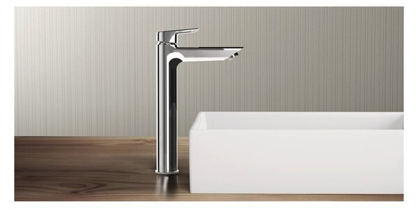 Ideal Standard Tesi - Umývadlová batéria vysoká, bez odtokovej garnitúry, chróm A6575AA