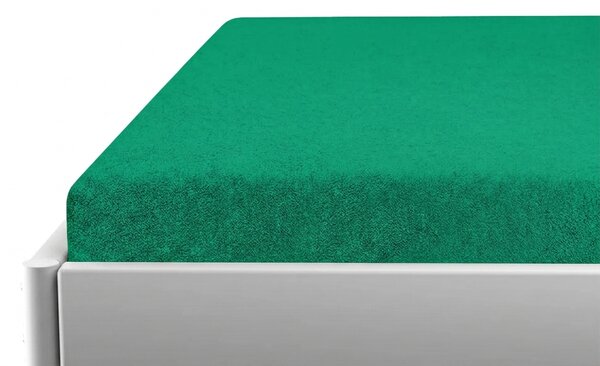 Froté plachta do detskej postieľky PREMIUM 60x120 cm mentolová