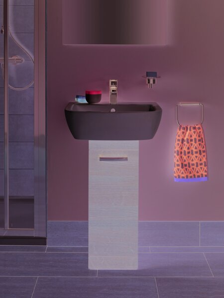 Ideal Standard Tempo - Umývadlo 550x450 mm, s prepadom, biela T058601