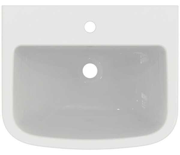 Ideal Standard Tempo - Umývadlo 550x450 mm, s prepadom, biela T058601