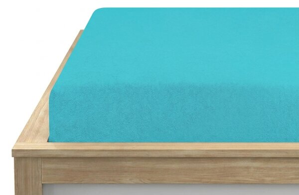 Froté plachta PREMIUM tyrkysová 160x200 cm
