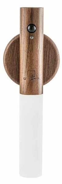 Hnedé LED nástenné svietidlo na USB Baton – Gingko