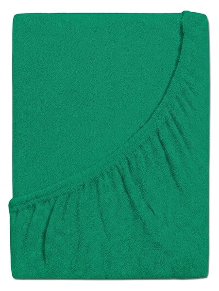 Froté plachta do detskej postieľky PREMIUM 60x120 cm mentolová