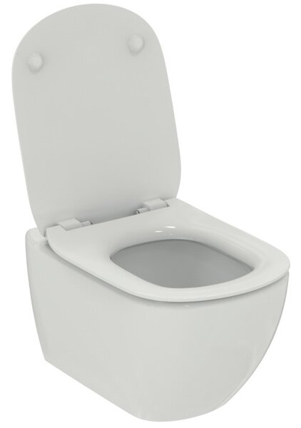 Ideal Standard Tesi - SET Závesné WC s AQUABLADE® + sedátko ultra ploché Soft-Close, biela T354601