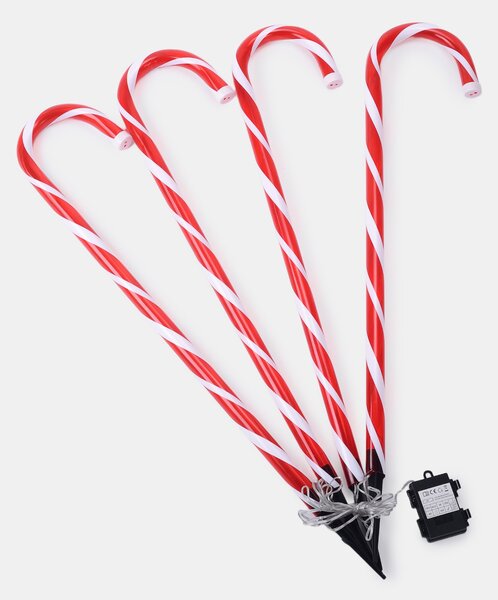 Sinsay - Dekoratívne stojacie LED lampy s vianočným motívom - červená