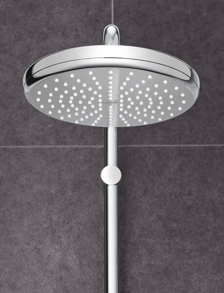 GROHE Tempesta 210 - Hlavová sprcha, 1 prúd, so sprchovým ramenom, chróm 26408+28576