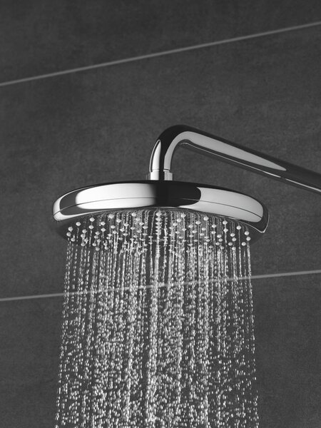 GROHE Tempesta 210 - Hlavová sprcha, 1 prúd, so sprchovým ramenom, chróm 26408+28576