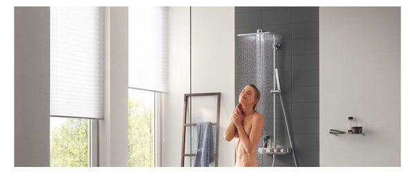 GROHE Euphoria SmartControl System 310 Cube Duo - Sprchový systém s termostatom na stenu, chróm 26508000