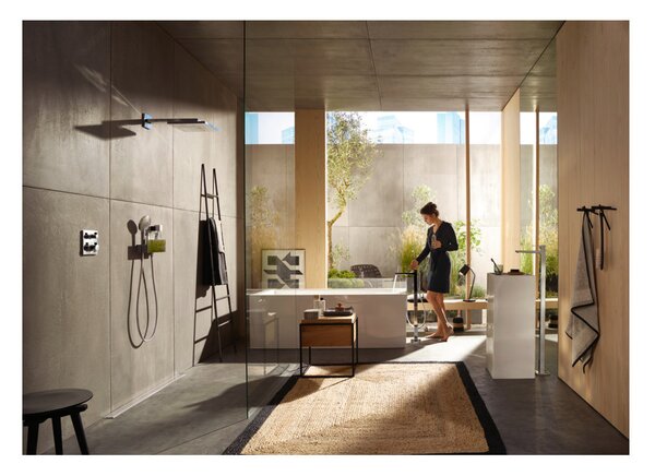 Hansgrohe Raindance E - Hlavová sprcha 300 1jet so sprchovým ramenom, chróm 26238000