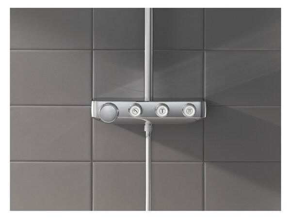 GROHE Euphoria SmartControl System 310 Cube Duo - Sprchový systém s termostatom na stenu, chróm 26508000