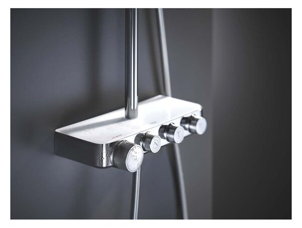 GROHE Euphoria SmartControl System 310 Duo - Sprchový systém s termostatom na stenu, mesačná biela 26507LS0