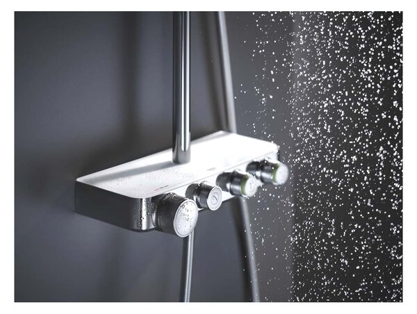 GROHE Euphoria SmartControl System 310 Duo - Sprchový systém s termostatom na stenu, mesačná biela 26507LS0