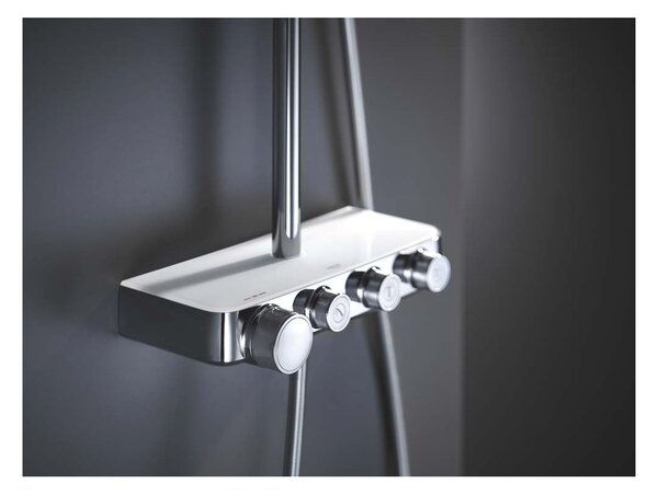 GROHE Euphoria SmartControl System 310 Duo - Sprchový systém s termostatom na stenu, mesačná biela 26507LS0