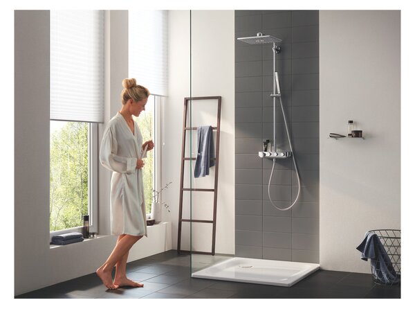 GROHE Euphoria SmartControl System 310 Cube Duo - Sprchový systém s termostatom na stenu, chróm 26508000