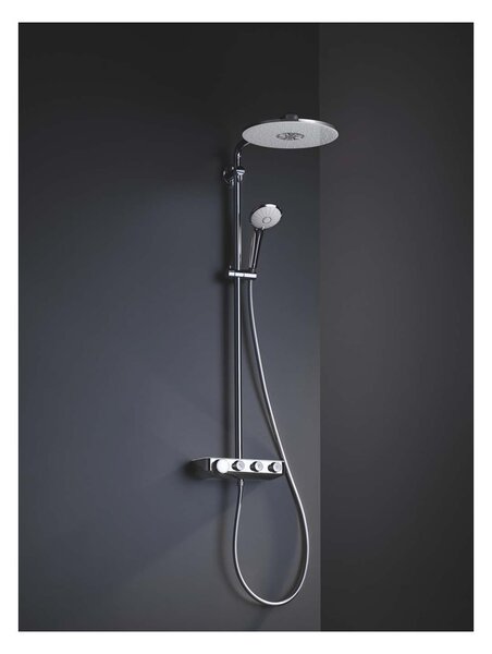 GROHE Euphoria SmartControl System 310 Duo - Sprchový systém s termostatom na stenu, mesačná biela 26507LS0