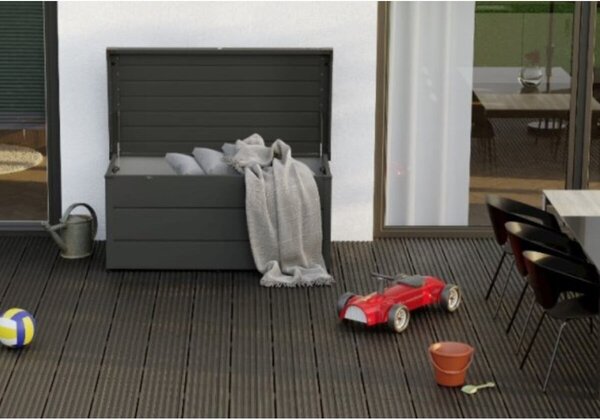 Juno 1620 Úložný box 160 x 80 x 72,5 cm, antracit, HÖRMANN 4800305