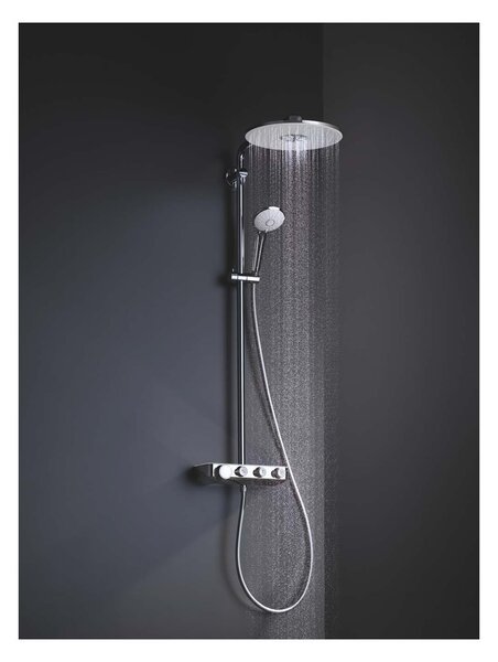 GROHE Euphoria SmartControl System 310 Duo - Sprchový systém s termostatom na stenu, mesačná biela 26507LS0