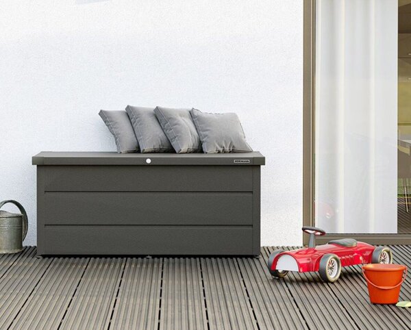 Juno 1620 Úložný box 160 x 80 x 72,5 cm, antracit, HÖRMANN 4800305