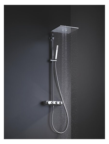 GROHE Euphoria SmartControl System 310 Cube Duo - Sprchový systém s termostatom na stenu, chróm 26508000