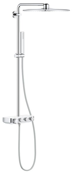 GROHE Euphoria SmartControl System 310 Cube Duo - Sprchový systém s termostatom na stenu, mesačná biela 26508LS0