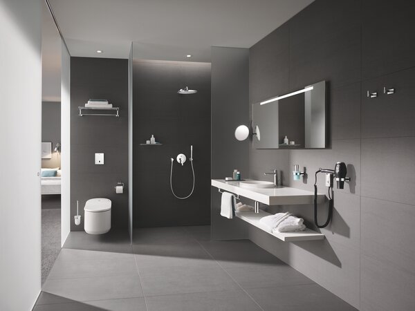 GROHE Lineare - Páková umývadlová batéria, veľkosť S, chróm 32114001