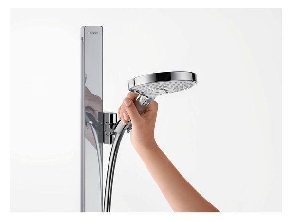 Hansgrohe Raindance Select S - Sprchová sada 120 3jet so sprchovou tyčou 90 cm a miskou na mydlo, chróm 27648000