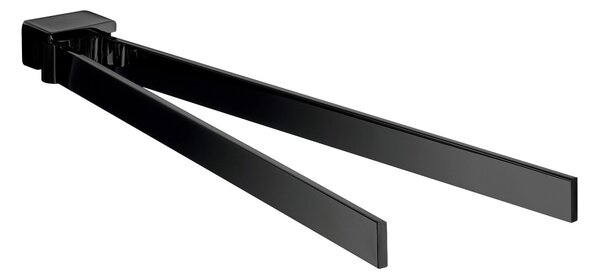 Emco Loft - Držiak na uterák, dvojramenný, 43,7 cm, čierna 055013341