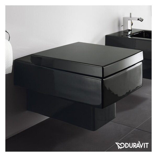 Duravit Vero - WC sedátko, SoftClose, čierna 0067690800