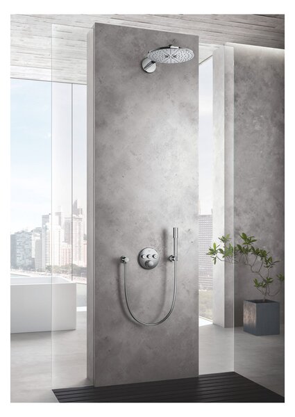 GROHE Rainshower SmartActive 310 - Hlavová sprcha, 2 prúdy, so sprchovým ramenom, chróm 26475000