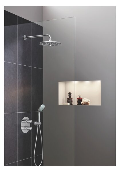 GROHE Euphoria 260 - Hlavová sprcha, 3 prúdy, so sprchovým ramenom, chróm 26458000
