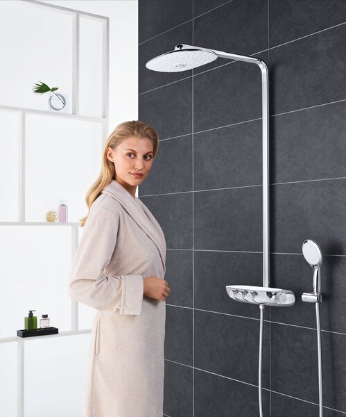 GROHE Rainshower System SmartControl DUO 360 - Sprchový systém s termostatom na stenu, biela/chróm 26250LS0