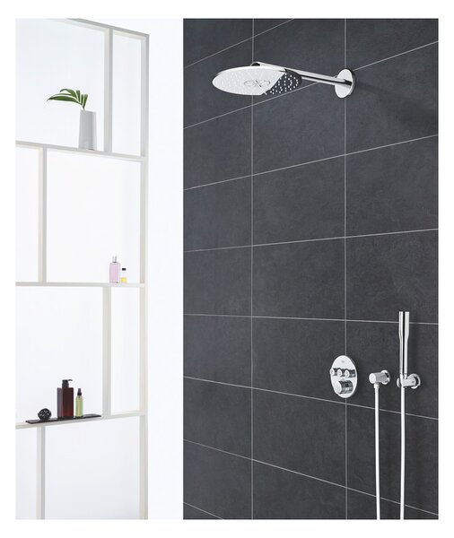 GROHE Rainshower SmartActive 310 - Hlavová sprcha, 2 prúdy, so sprchovým ramenom, chróm 26475000