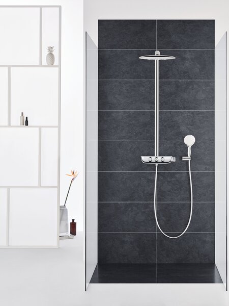 GROHE Rainshower System SmartControl DUO 360 - Sprchový systém s termostatom na stenu, biela/chróm 26250LS0