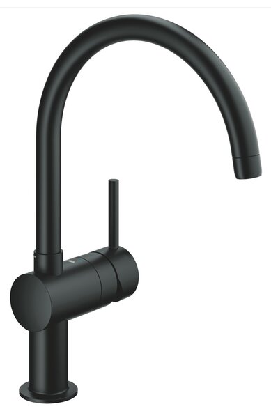 GROHE Minta - Páková drezová batéria, čierna velvet black 32917KS0