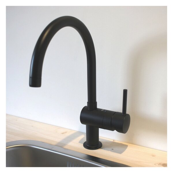 GROHE Minta - Páková drezová batéria, čierna velvet black 32917KS0