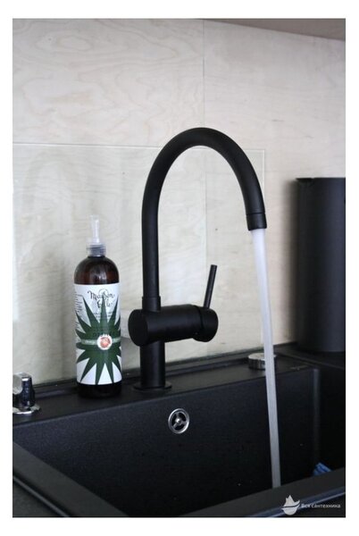 GROHE Minta - Páková drezová batéria, čierna velvet black 32917KS0