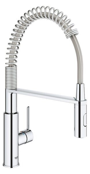 GROHE Get - Páková drezová batéria, strunová, chróm 30361000