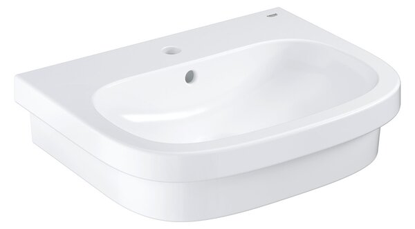 GROHE Euro Ceramic - Umývadlo na dosku 596x483 mm, PureGuard, alpská biela 3933700H
