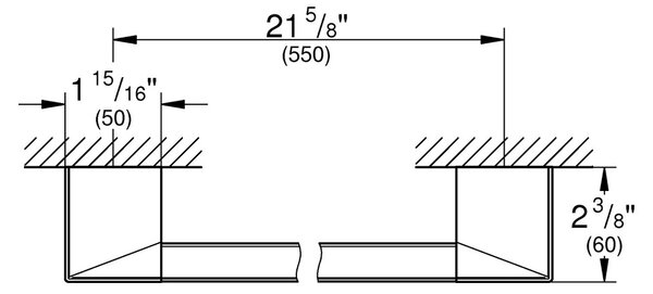 GROHE Selection Cube - Vaňové madlo/držiak na uteráky, chróm 40807000