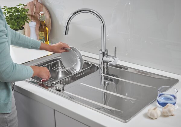 GROHE Concetto - Páková drezová batéria, chróm 32663003
