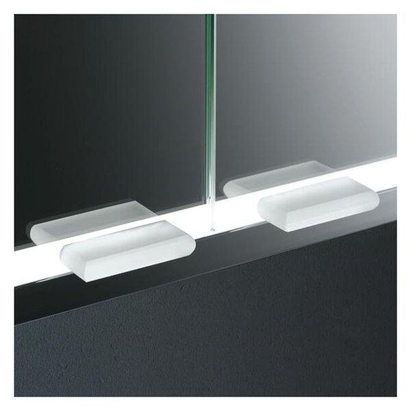 Emco Asis Prestige - Zrkadlová skrinka s LED osvetlením, 587x637x184 mm, 989706011