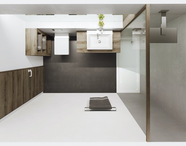 Kaldewei Superplan CLASSIC XXL - Sprchová vanička 1500x800 mm, s polystyrénovým nosičom, Anti-slip, alpská biela 443635000001